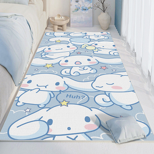 地毯床边毯玉桂狗，卧室榻榻米打地铺儿童床边地垫，全铺大面积定制
