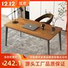 品牌工厂简易电脑桌办公桌钢木书桌简约现代双人经济型台式桌子家
