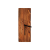 复古实木a长方形挂钟北欧个性装饰时钟表极简艺术挂表客厅超静