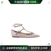 99新未使用香港直邮valentino铆钉平底鞋sw2s0376vod