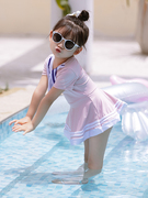 泳衣女宝宝2岁女童游泳衣分体宝宝泳装，1一3岁2023可爱夏儿童(夏儿童)