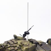 模型玩具车配件通用恒龙116系列坦克不锈钢天线装饰接收天线