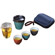 旅行茶具套装便携式包一壶三色杯快客杯单杯功夫茶具茶壶茶杯品杯