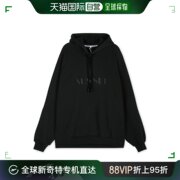 韩国直邮SUNNEI 衬衫 renoma 男性标志刺绣黑色卫衣T恤 CRTWXJE