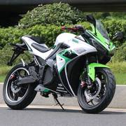 72V大功率高速V6电动摩托跑车街车国标电瓶车可上牌5000WR3机车