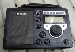 tecsun德生bcl-3000调频中波短波5波段立体声收音机正常开机