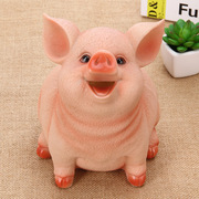 十二生肖小猪猪存钱罐储蓄罐，钱箱卡通猪，玩具猪年礼物蛋糕摆件