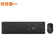 联想（Lecoo）无线键盘无线键盘鼠标套装办公家用轻音键鼠套装电