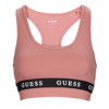 guess盖尔斯女士内衣y型背心式运动文胸跑步健身粉色2024夏季