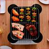 灶台燃气烧烤炉韩式煤气烤盘烧烤架烤肉机家用多功能铁板烤肉室内