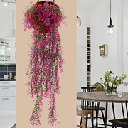 仿真植物藤条假花藤吊兰金钟柳，壁挂客厅空调管道墙面装饰室内绿植
