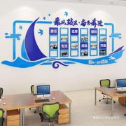 员工风采文化墙公司企业展示照片墙办公室装饰团队励志墙贴3d立体