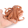 仿真海洋动物模型儿童玩具鱿鱼，章鱼乌贼实心塑料怪兽宝宝早教认知