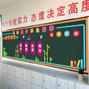 小学教室黑板报装饰墙贴材料班级装饰墙贴文化墙边框材料新学期