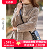 2023简约羊剪绒外套冬季韩版高端女装，羊毛羔长袖海宁皮草大衣