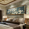 十字绣2023新中式卧室床头现代简约花鸟5d钻石画满钻横幅客厅