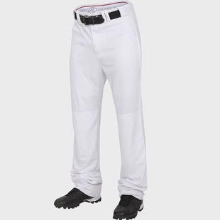 美国R棒球裤垒球裤棒球服下装直筒长裤七分裤白色灰色长少年儿童