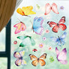卡通蝴蝶墙贴纸自粘儿童房间，冰箱柜子瓷砖玻璃贴画墙面装饰小图案