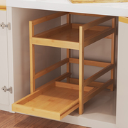 厨房小型置物架省空间神器橱柜，桌下简易调味料收纳杂物，储物小户型
