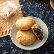 阿拉宁波观音素饼即食黑芝麻花生，饼干单独小包装零食点心弥勒酥饼
