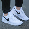 Nike耐克男鞋TANJUN运动鞋白色网面透气减震健身休闲跑步鞋