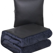 抱枕被子两用靠垫毛绒空调被办公室午睡毯汽S车沙发腰靠枕头