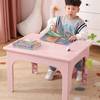 可调节儿童桌可折叠幼儿园小桌子家用写字书桌塑料便携式手提桌椅