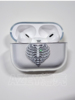azeyao原创骷髅适用苹果Airpods2pro3代无线耳机软壳保护套二代透明对灯开盖发光软耳机套Pro2都是壳