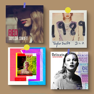 泰勒斯威夫特专辑封面海报欧美歌手Taylor Swift霉霉音乐周边墙贴