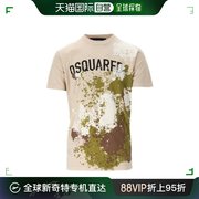 香港直邮Dsquared2 二次方 女士多色图案T恤