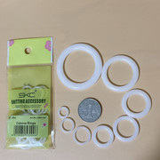塑料圈圆形O形圈塑料环钩包圈饰品手工DIY圆圈包包配件辅件定型圈