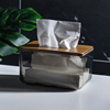 北欧创意纸巾盒家用客厅，抽纸盒餐巾纸，收纳盒ins风透明高档轻奢