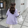 高货香芋紫色小西装，外套女秋季2024韩版西装宽松网红炸街西服