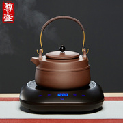 宜兴煮茶壶紫砂壶电陶炉明火加热煮水蒸茶器烧水茶炉陶瓷茶具套装