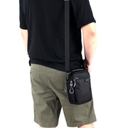 2024夏季韩版男士尼龙布迷你手提小包单肩斜跨背包休闲手机袋