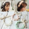 女童韩版儿童发带女孩发箍可爱公主花朵珍珠蕾丝发饰头饰头花