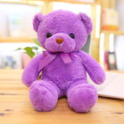可爱泰迪熊抱抱熊多彩小熊毛绒玩具，公仔布娃娃婚庆，抛洒玩偶送女生