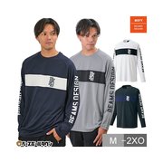 日本直邮棒球长袖 T恤男式 Z 梁设计服装成人 BOT77201 2023 