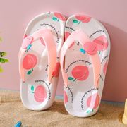 儿童女童人字拖夏季外穿沙滩水果拖鞋夹脚趾，韩版海边防滑宝宝小孩