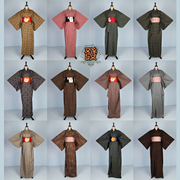 vintage古着复古日本传统和服浴衣，和风舞台写真宽松长外套17-385