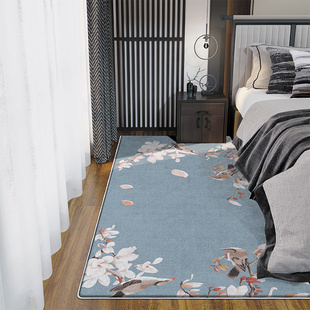 新中式茶几垫客厅大尺寸加厚加密卧室阳台床边飘窗垫高档大地毯