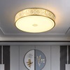 全铜新中式吸顶灯卧室圆形灯现代简约书房灯中国风创意个性客厅灯