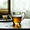 班意高硼硅耐热玻璃茶具，带把公道杯，加厚玻璃断水好茶海分茶器