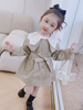 女童秋装公主风衣外套2022儿童韩版洋气中长款女宝宝秋款时髦