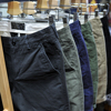 重磅咔叽梭织Chino裤纯棉修身直筒日系复古水洗休闲五分工装短裤