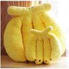 创意毛绒玩具可爱靠枕香蕉，抱枕水果靠垫抱枕抱枕头