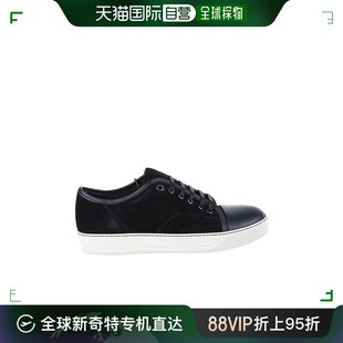 香港直邮Lanvin 深蓝色拼接休闲运动鞋 FMSKDBB1ANAP