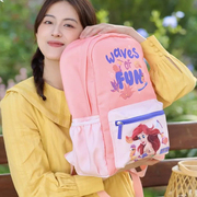 kokuyo国誉迪士尼公主系列学生，用双肩包大容量高颜值休闲书包