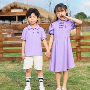 六一儿童表演服旗袍夏季N7幼儿园服毕业服中国风合唱服小学生班服