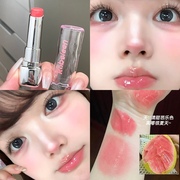 好清透水嫩！口红固体唇蜜镜面水光显白嘟嘟唇清透氛围感不沾杯女